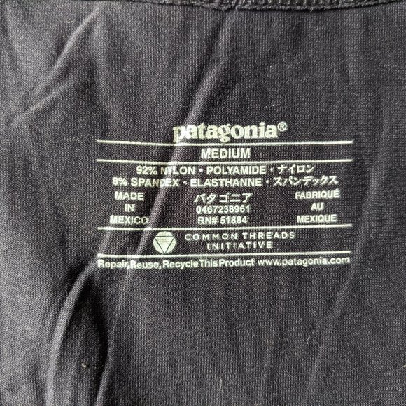 Patagonia Seabrook Dress in Black Women’s Medium - Picture 3 of 3